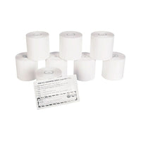 Staples - Ensemble de rouleaux thermiques pour cartes de crédit/débit, 3 po x 225 pi, paquet de 8-Produit des empreintes claires et précises