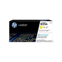 HP – Cartouche de toner jaune LaserJet d'origine 655A (CF452A)-Couleur : jaune