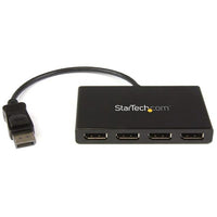 StarTech ® Répartiteur de signal Hub MST DisplayPort vers 4x DisplayPort-Maximisez votre productivité en connectant quatre affichages indépendants à votre ordinateur à l’aide du hub MST