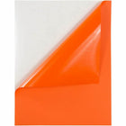 JAM Paper - Étiquettes d'expédition papier autocollant pleine page - 8 1/2 po x 11 po - Orange - Paquet de 10-Étiquettes autocollantes pleine page orange, Faites ressortir votre courrier avec des étiquettes d'adresse d'expédition colorées