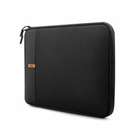 JCPal – Étui de rangement exécutif Jasper pour appareil de 13,5 po, noir-Extérieur Diamond Ripstop en tissu indéchirable noir