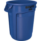 Contenant Brute rond, aéré, bleu, 32 gal, paq./2-Contenant Brute, aéré