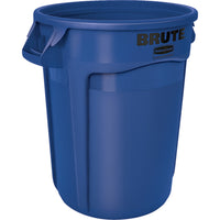 Contenant Brute rond, aéré, bleu, 32 gal, paq./2-Contenant Brute, aéré