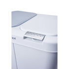 Step N' Sort - Poubelle double et poubelle de recyclage - 40 L - Blanc-Dimensions: 17 po L x 13 po l x 21 po H