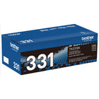 Brother - Cartouche de toner noir TN331 rendement standard-Équilibrée avec précision pour une répartition uniforme et constante du toner sur la feuille