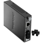 TRENDnet – Convertisseur intelligent TFC-110S15I à fibre monomode, SC, 10/100Base-TX à 100Base-FX-Le port 10/100Base-TX prend en charge la négociation automatique, le MDIX automatique et le mode duplex intégral