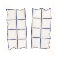 TechNiche TECHKEWLMC — Pochettes de refroidissement par changement de phase de rechange pour fauteuil roulant, (paquet de 2)-Les pochettes réfrigérantes à changement de phase maintiennent une température de 14 C (58 F) pendant un maximum de 3 heures