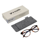 Gry Mattr - Lunettes anti-lumière bleue BL Éco Joyeuses - + 0.00-Protection contre la lumière bleue des écrans numériques. Réduit la fatigue oculaire