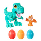 Play-Doh - Dino Crew Croque Dino-Ensemble de 3 composés de pâte de modélisation non toxiques de 2,5 onces dans un récipient en plastique