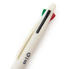 General Supply Goods + Co − Stylo rétractable 4 couleurs − blanc mat-Blanc mat