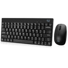 Adesso - WKB-1100CB Mini clavier et souris sans fil résistant aux éclaboussures-Fonctionne jusqu'à 30 pieds de distance sans fil. Fonctionne sur 12 canaux différents, chacun avec 65 536 identifiants différents
