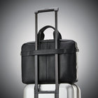 Samsonite Classic Leather Mallette Mince, Noir-5