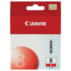 Canon Réservoir d'encre rouge CLI-8 (0626B002)-Rouge  