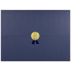 St. James - Porte-certificats/porte-documents - Sceau d'or avec ruban bleu - bleu marine - paquet de 5-Ajoutez une touche d'élégance, de cérémonie et de sincérité à l'attribution de reconnaissance