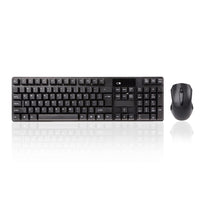 Speedex TJ808 2.4Ghz Wireless Keyboard and Mouse Combo - Black-Étanche