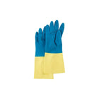 Zenith Safety - Gants Résistants Aux Produits Chimiques, Taille Grand/9, 12po Lo, Latex De Caoutchouc/Néoprène, paquet de 36-Style de poignet Droit