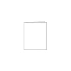 Edupress - Livre vierge, blanc, 15/paquet (EP-2110)-Taille : 8 1/2 long. x 7 larg. (po)