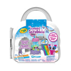 Ensemble Pavillon nuage Scribble Scrubbie Crayola-Comprend 2 animaux Scribble Scrubbie, une baignoire, une brosse, 3 marqueurs lavables, une douche nuage, un ballon et un Pavillon nuage