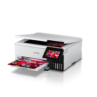 Epson - Imprimante multifonction couleur sans fil EcoTank Pro ET 8500 à réservoirs d’encre géants-Le système d’encrage sans cartouche Claria ET Premium 6 couleurs