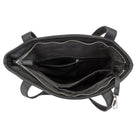 Gry Mattr - Sac fourre-tout végétalien avec fermeture à glissère – noir-Étui rembourré pour ordinateur portatif de 15 pouces