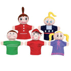 Get Ready Kid's How Am I Feeling, marionnettes à main caucasiennes, 5/paquet-Des expressions détaillées pour aider les enfants à découvrir et à exprimer leurs sentiments