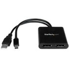 StarTech ® Concentrateur MST, Mini Displayport vers 2 ports Displayport-Maximisez votre productivité en connectant deux écrans indépendants à votre ordinateur en utilisant le concentrateur MST