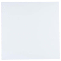 JAM Paper Enveloppes carrées standard avec fermeture gommée, 7 1/2 x 7 1/2 po, blanc, 100/pqt-Blanc
