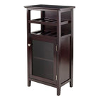 Winsome – Armoire à vin Alta-Dimensions intérieures de l’armoire : 15,2 larg. x 10,5 prof. x 19,7 haut. (po).