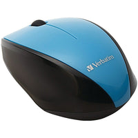 Verbatim – Souris sans fil Multi-Trac à DEL bleue pour ordinateur portatif, bleu (97993)-La technologie à DEL bleue vous permet de naviguer sur votre ordinateur avec précision et contrôle à partir de n’importe quel endroit et sur pratiquement toutes les surfaces
