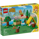 LEGO - Le camping de Clara - 164 Pièces-Ensemble de jeu de tente pour les enfants de 6 ans et plus – Avec l’ensemble Animal Crossing Le camping de Clara, les filles et les garçons s'amuseront à construire un décor inspiré de la série de jeux vidéo