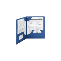 SmeadMD – Chemises de classement LockitMD de format lettre à deux pochettes, bleu foncé, 25/paquet-Leur rabat unique sur le dessus se replie pour garder à l’abri vos documents importants et les empêche de tomber