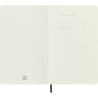 Moleskine - Carnet Souple Grand Format À Pages Lignées Et Blanches - 5 po x 8,25 po - Noir-Dimensions : 5,25 po x 8,25 po