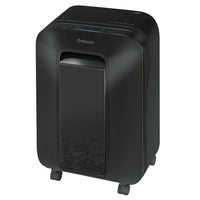 Fellowes - Déchiqueteur Powershred LX200 à coupe micro, 12 feuilles, noir-Déchiquette 12 feuilles à la fois en fragments à coupe micro de 5/32 po x 1/2 po