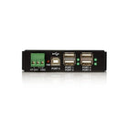 StartTech.com  Concentrateur USB industriel robuste installable à 4 ports-Un connecteur d’alimentation CC pour disque dur externe en option peut assurer la pleine puissance simultanée des quatre ports USB
