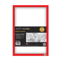Seco - Snap Affiche Cadre Cas - 24" x 36" - Rouge-Cadre affiche
