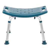 Flash Furniture Chaise De Bain Et Douche Réglable série HERCULES-Marine (DCHY3410LNV)-Chaise de douche de qualité médicale