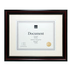 Kiera Grace – Cadre pour document Lucy, 11 x 14 po, encadré de 8,5 x 11 po, brun foncé, perlage doré, 8/paquet (PH43820-1MC)-11 x 14 po, encadré pour document de 8,5 x 11 po (ouverture de l’encadrement : 8 x 10,5 po)