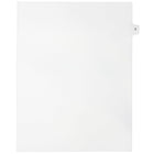 Mark Maker – Onglets séparateurs juridiques blancs, 1/15 onglets, format lettre, sans trous, lettre C, 25/paquet-Onglets séparateurs blancs, 1/15 onglets