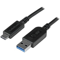 StarTech® – Câble USB-C à USB-A USB 3.1 Gén 2 (10 Go/s), M/M, 1 m (3 pi)-Vitesses de transfert USB 3.1 pouvant atteindre 10 Gb/s avec un hôte et un périphérique USB 3.1