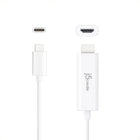 Câble USB-C à HDMI 4K j5Create - Argent-Aucun logiciel requis