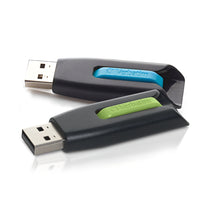 Verbatim - Clé USB 3.2 Gen 1 Store 'n' Go V3, 32 Go, Bleu et Vert, Paquet de 2-Capacité de 32 Go