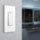 Gradateur intelligent Wi-Fi TAP + DIM de Geeni, blanc-Utilisez les calendriers pour régler votre gradateur intelligent pour qu'il s'allume et s'éteigne automatiquement ou qu'il diminue lorsque vous êtes à la maison ou en déplacement. Vous pouvez configurer votre appareil pour qu'il s'allume et s'éteigne en fonction de votre emplacement