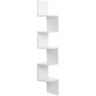 Vasagle - Étagère d'Angle Flottante - Blanc-Ultra-durable