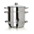 Euro Cuisine – Extracteur de jus pour cuisinière EC9500, acier inoxydable-Peut être utilisé sur une cuisinière à gaz ou électrique