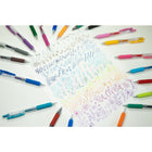 Sarasa - Stylos rétractables à encre gel avec pince - 0,5 mm - bleu noir  -Bleu/noir