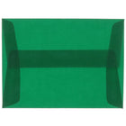 JAM Paper Enveloppes translucides A10, vert course, 250/paquet-Enveloppe translucide vert course