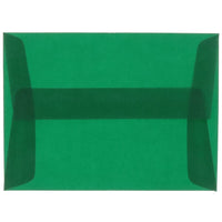 JAM Paper Enveloppes translucides A10, vert course, 250/paquet-Enveloppe translucide vert course