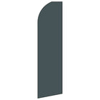 Swooper – Trousse pour banderole avec perche et piquet, gris-La banderole mesure environ 32 po de largeur et 132 po de hauteur; une fois pleinement assemblée, la perche s'élève à 16 pi au-dessus du sol !