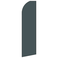 Swooper – Trousse pour banderole avec perche et piquet, gris-La banderole mesure environ 32 po de largeur et 132 po de hauteur; une fois pleinement assemblée, la perche s'élève à 16 pi au-dessus du sol !