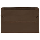 JAM Paper Enveloppes commerciales #10 - 4,125" x 9,5" - Brun chocolat recyclé - Paquet de 50-Quantité : 50 enveloppes par paquet